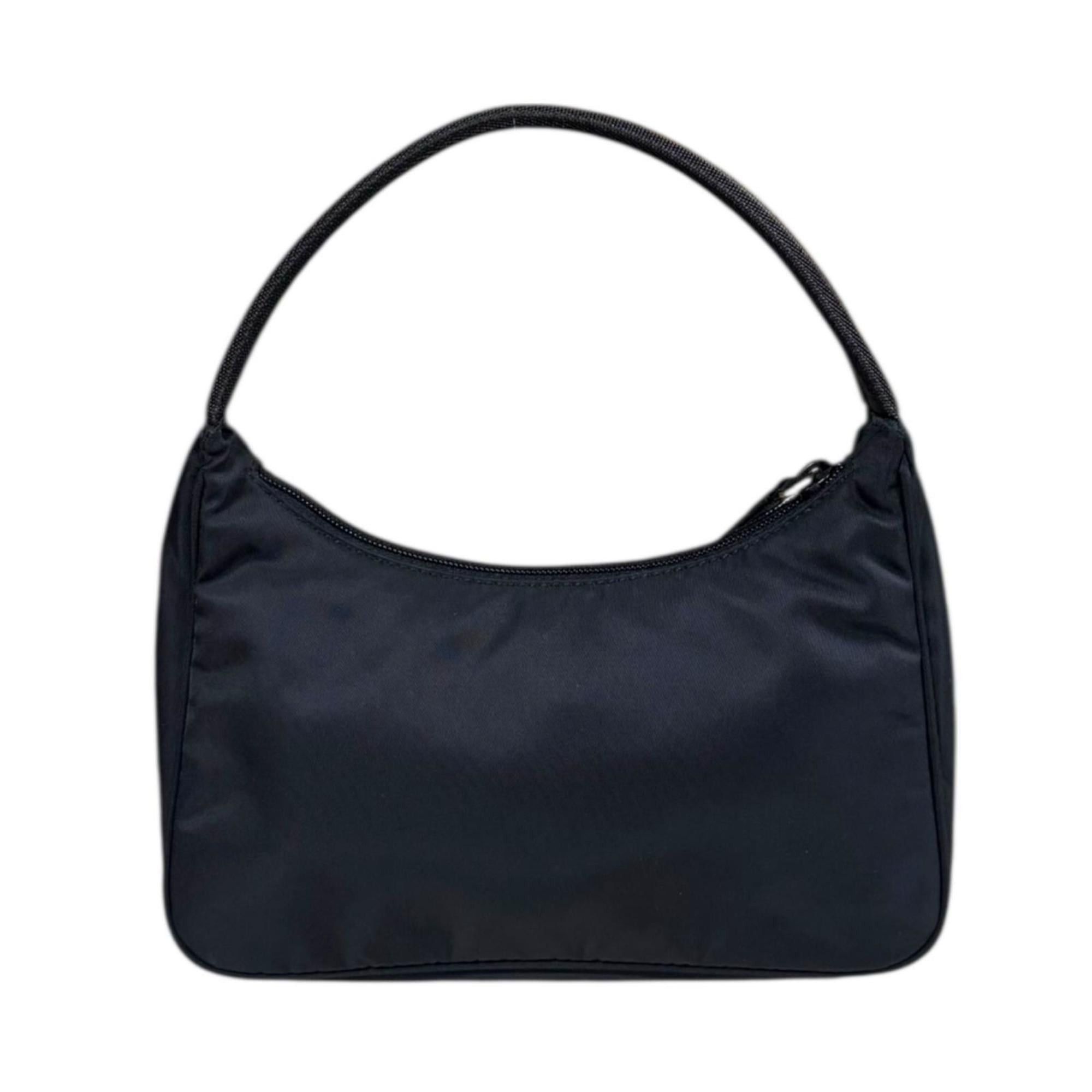 Prada Prada handbag nylon MV515 black ladies PRADA Size ONE SIZE - 3 Thumbnail