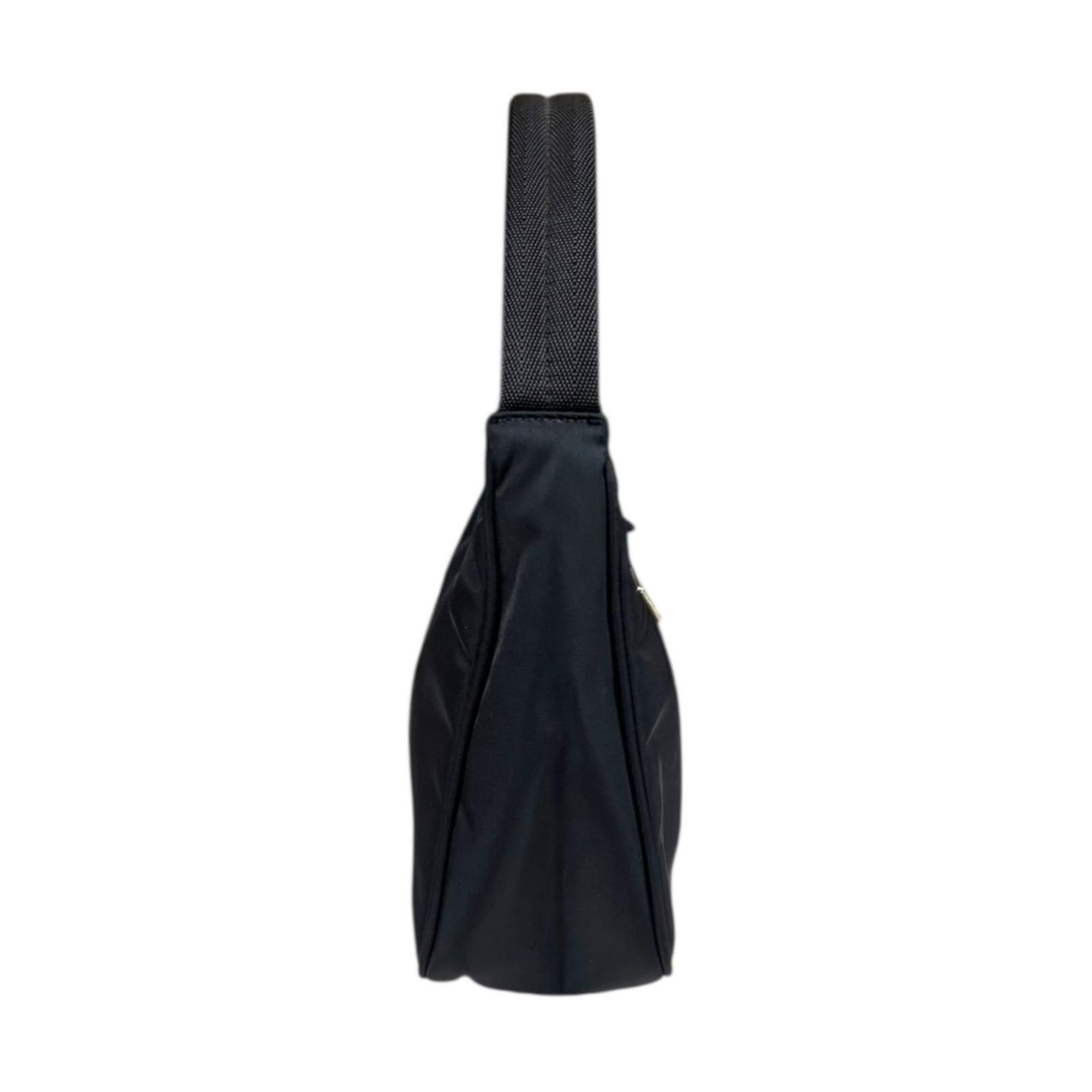 Prada Prada handbag nylon MV515 black ladies PRADA Size ONE SIZE - 4 Thumbnail