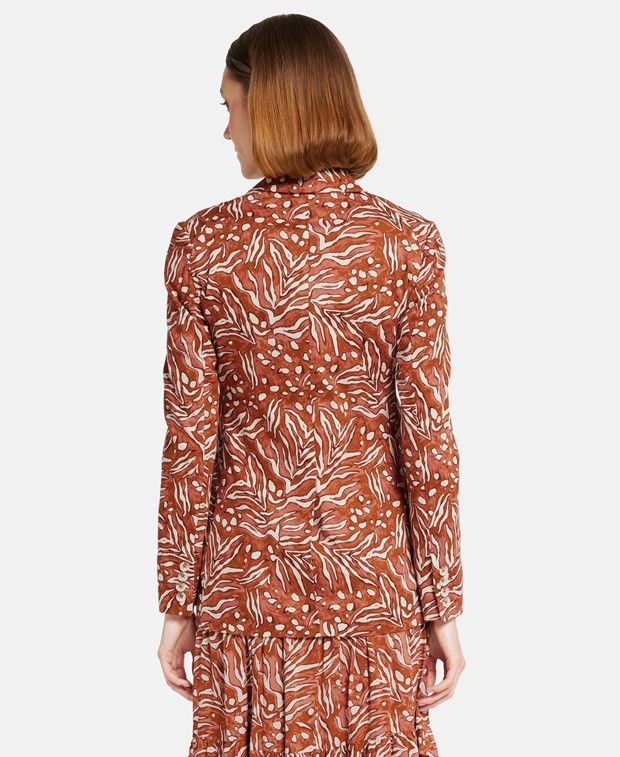Diane von Furstenberg Blazer with all-over print Size 4XL / US 24-26 - 2 Thumbnail