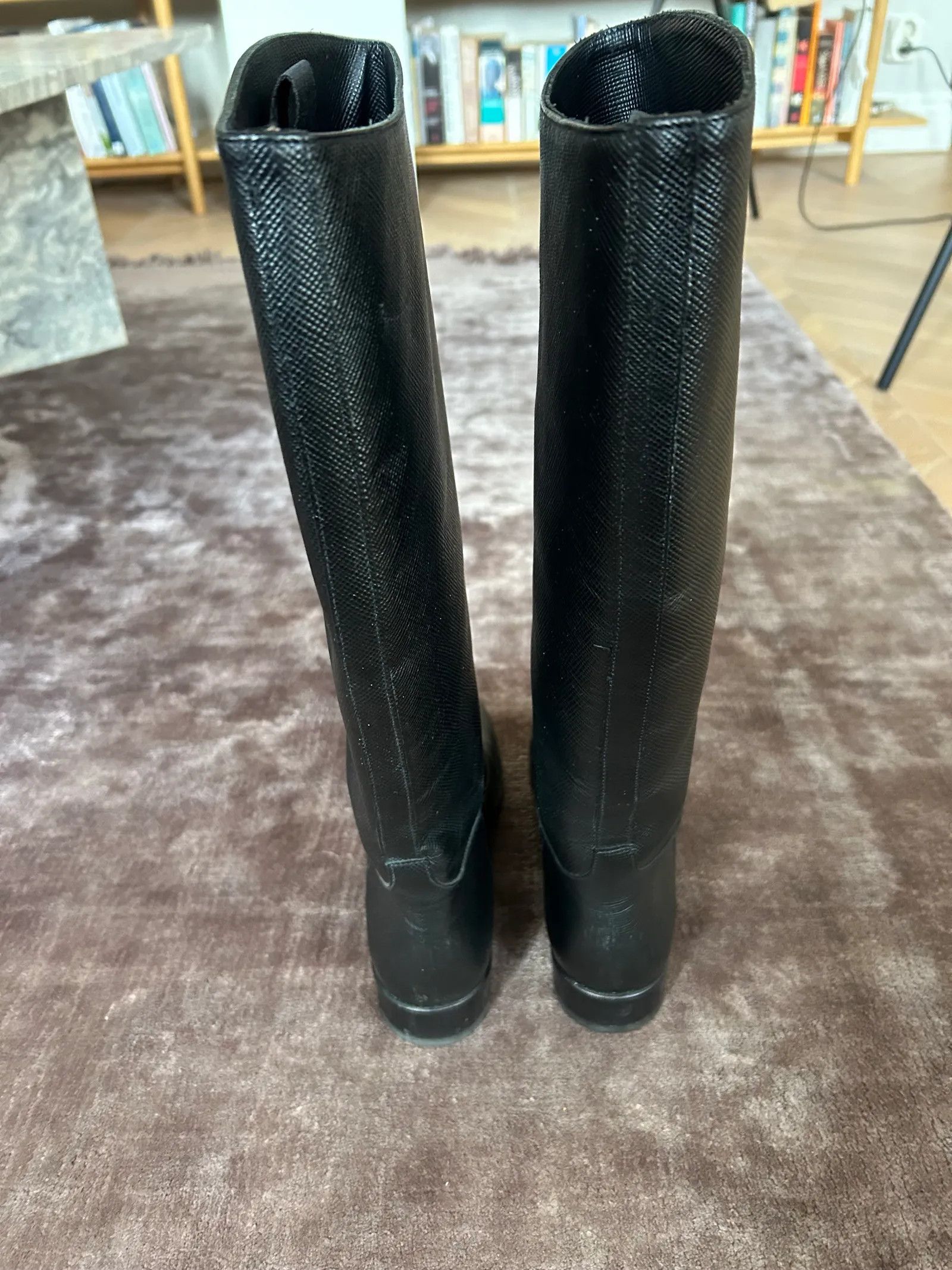 Prada Prada Ridstövlar Boots Size US 8 / IT 38 - 2 Thumbnail