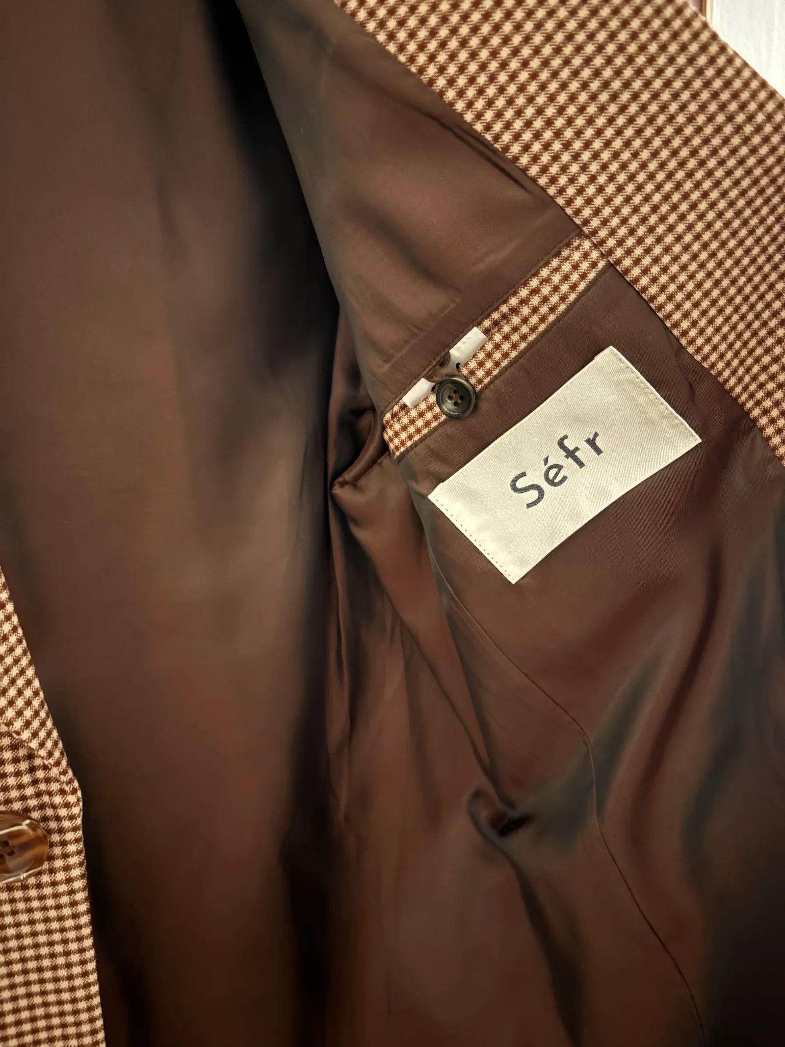 Sefr Séfr Insight Blazer Tavares Check Blazer Size 36R - 2 Thumbnail