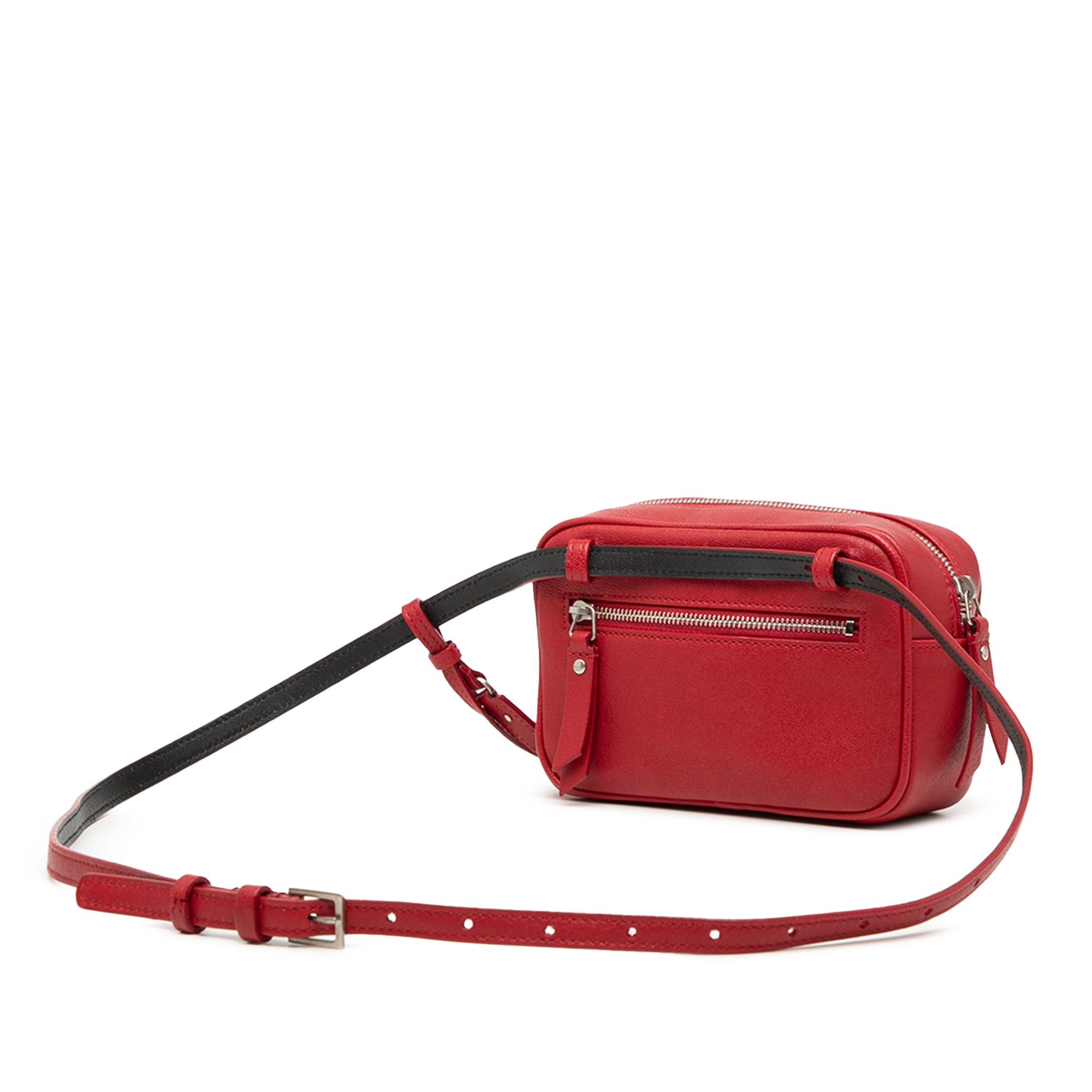 Yves Saint Laurent Yves Saint Laurent Leather Monogram Lou Belt Bag Size ONE SIZE - 2 Thumbnail