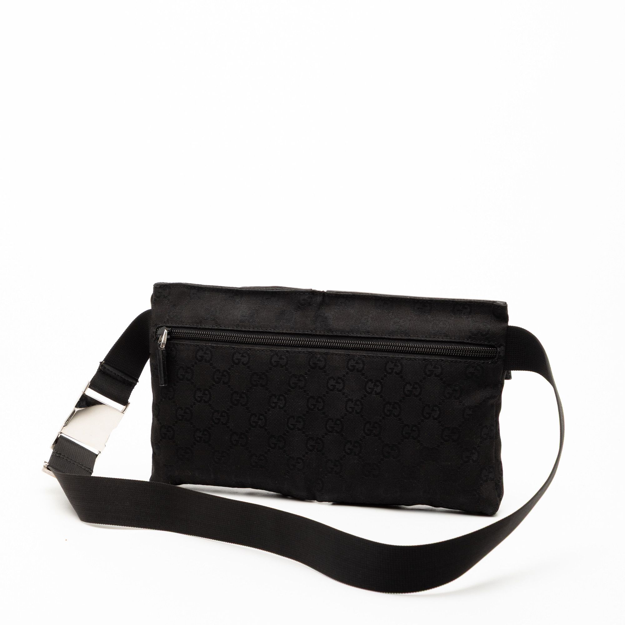 Gucci Gucci GG Canvas Double Pocket Belt Bag Size ONE SIZE - 2 Thumbnail