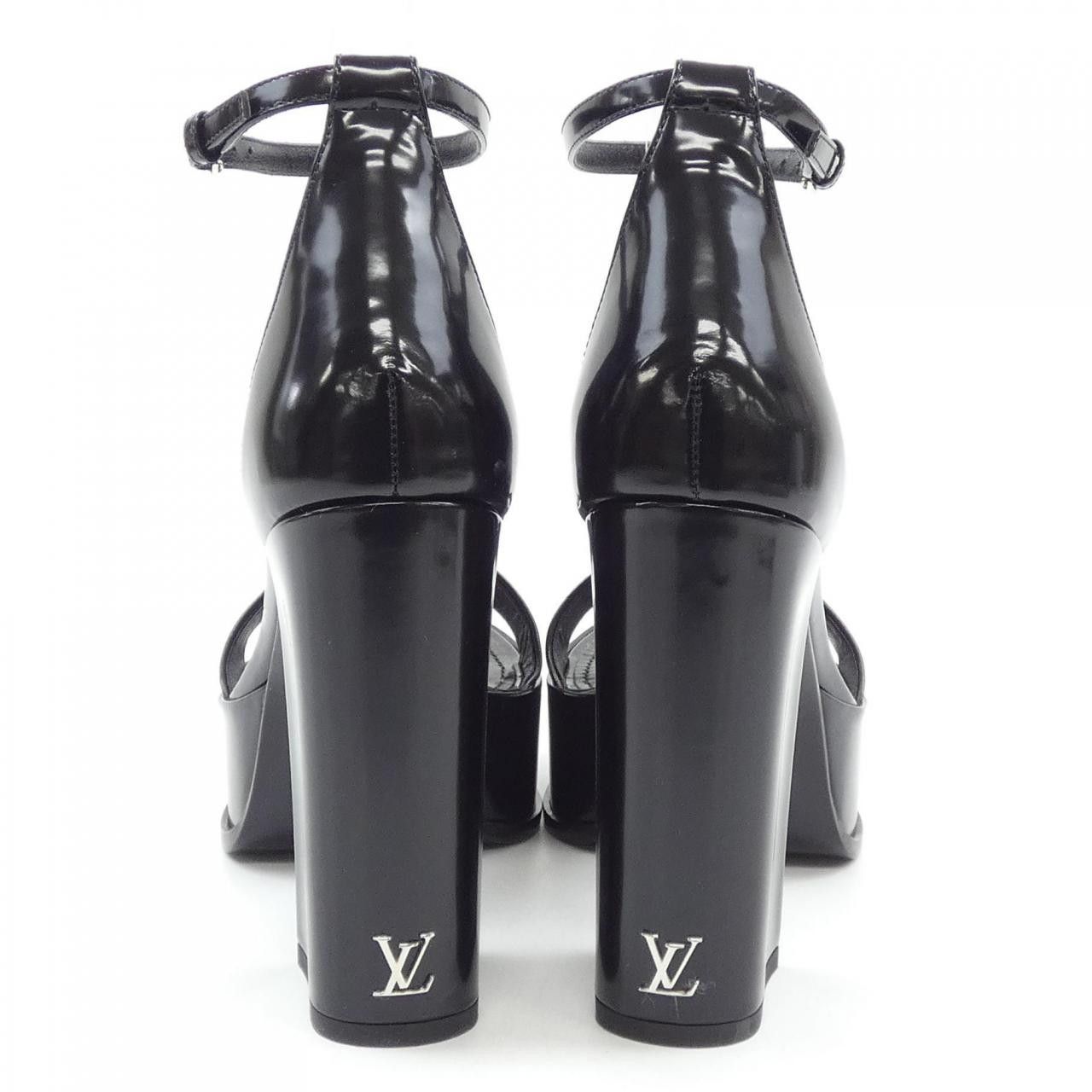 Louis Vuitton Louis Vuitton Louis Vuitton Fame Line Sandals Leather Shoes DUTY FREE for USA Size ONE SIZE - 5 Thumbnail
