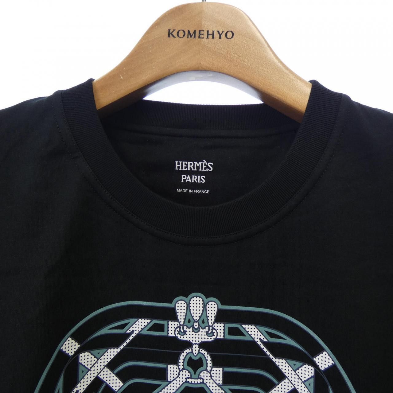 Hermes Hermes Hermès T-shirt Cotton T-shirt 36 Cotton T-Shirts DUTY FREE for USA Size ONE SIZE - 5 Thumbnail