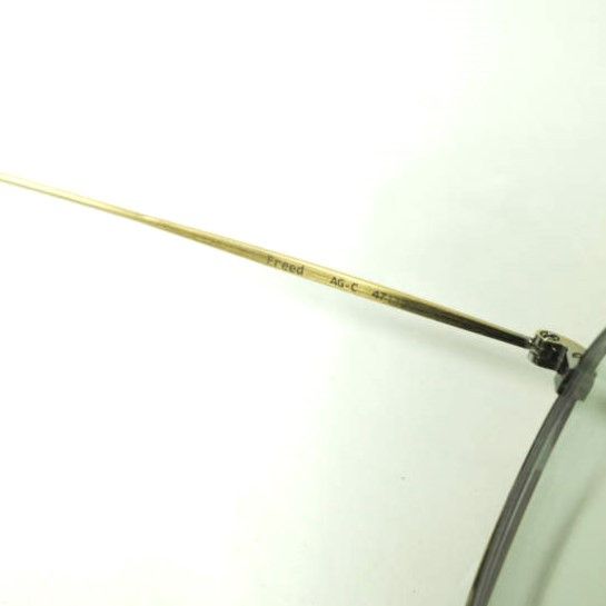 Other Other EYEVAN FREED Titanium Eyewear Metal Other FREED AG-C DUTY FREE for USA Size ONE SIZE - 7 Thumbnail