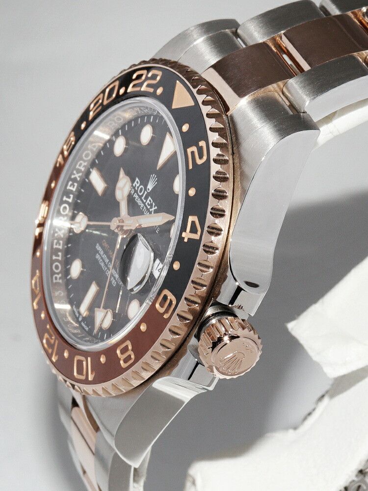 Rolex Rolex Rolex GMT-Master II Au750 Stainless Steel Calfskin Automatic 126711CHNR DUTY FREE for USA Size ONE SIZE - 3 Thumbnail