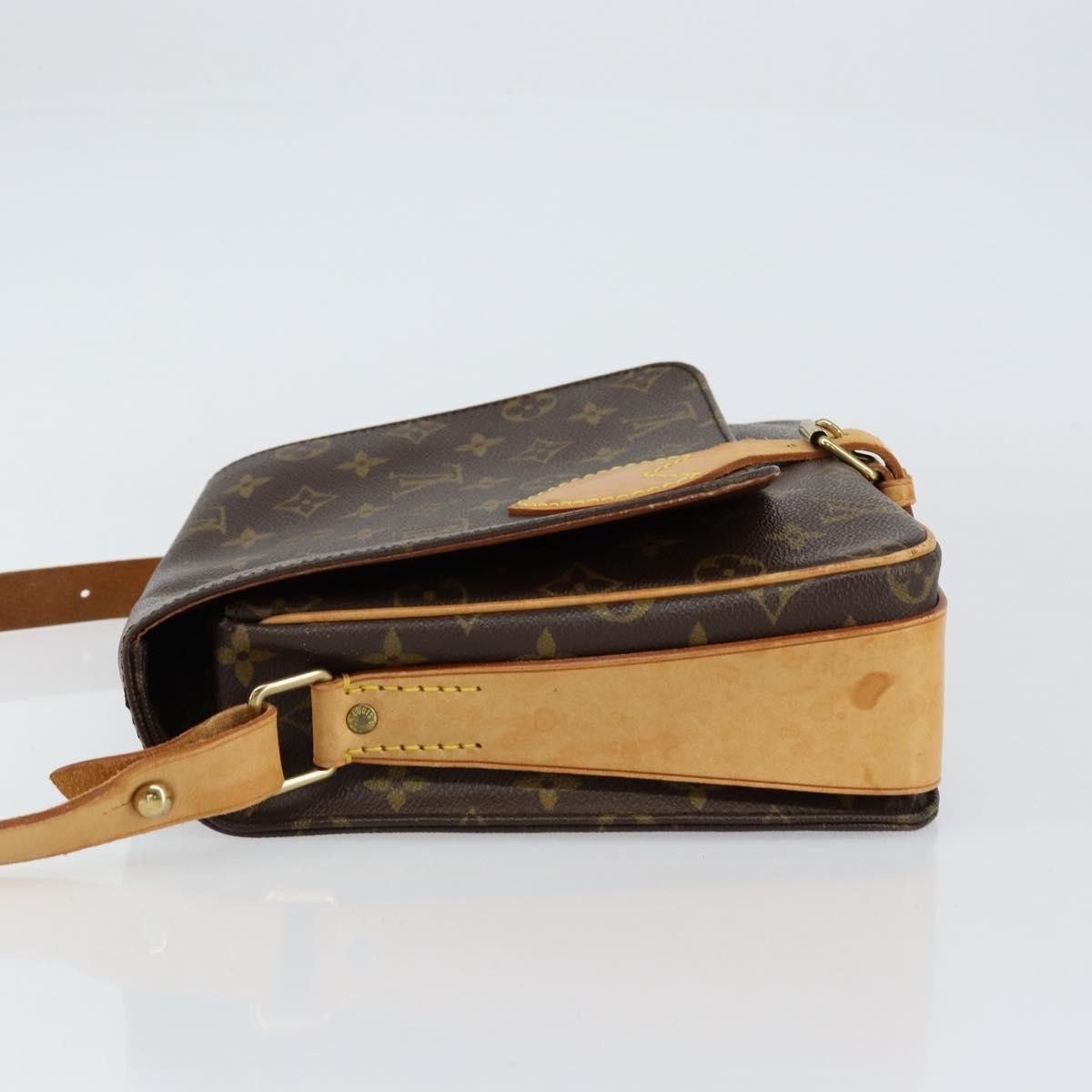 Louis Vuitton Louis Vuitton Cartouchiere Handbag Monogram Canvas Size ONE SIZE - 4 Thumbnail