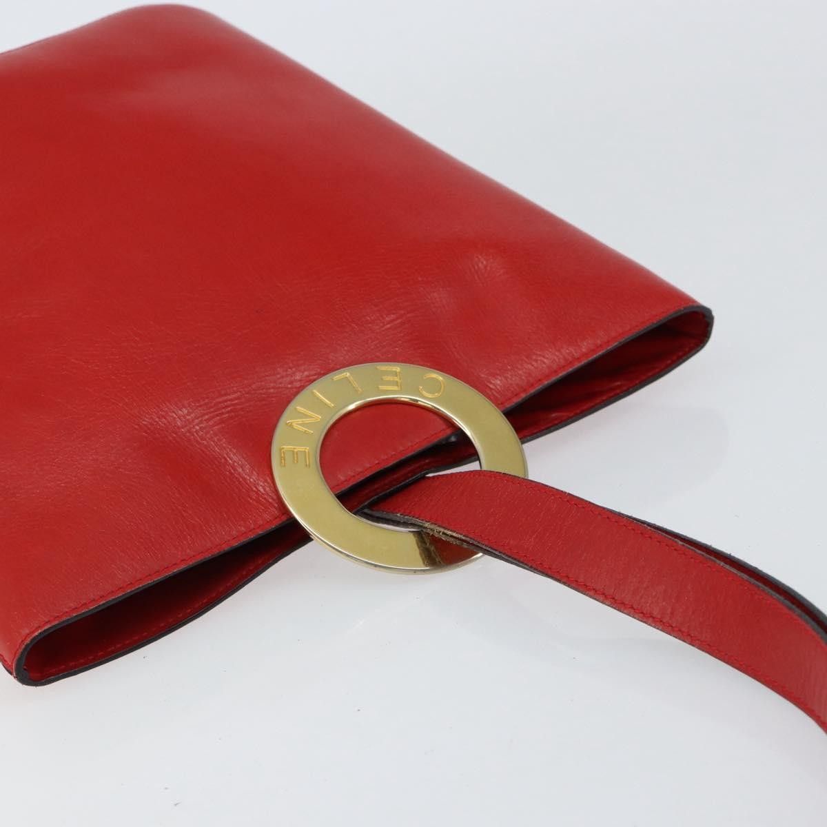 Celine Celine Circle Logo Shoulder Bag Leather Size ONE SIZE - 15 Thumbnail