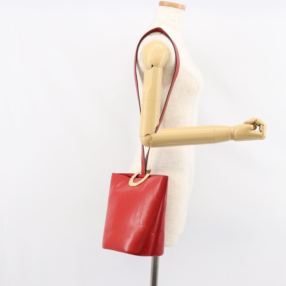 Celine Celine Circle Logo Shoulder Bag Leather Size ONE SIZE - 13 Thumbnail