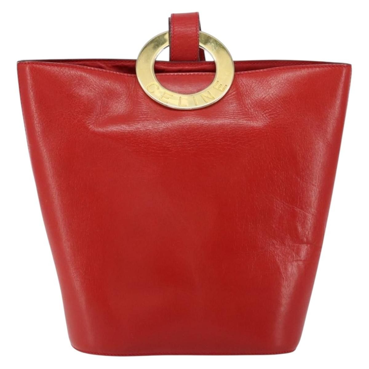 Celine Celine Circle Logo Shoulder Bag Leather Size ONE SIZE - 19 Thumbnail