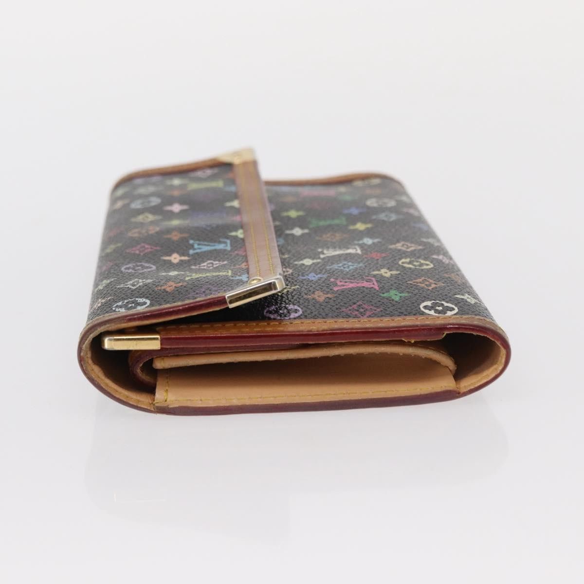 Louis Vuitton Louis Vuitton Porte Tresor International Wallet Monogram Multicolor Size ONE SIZE - 4 Thumbnail