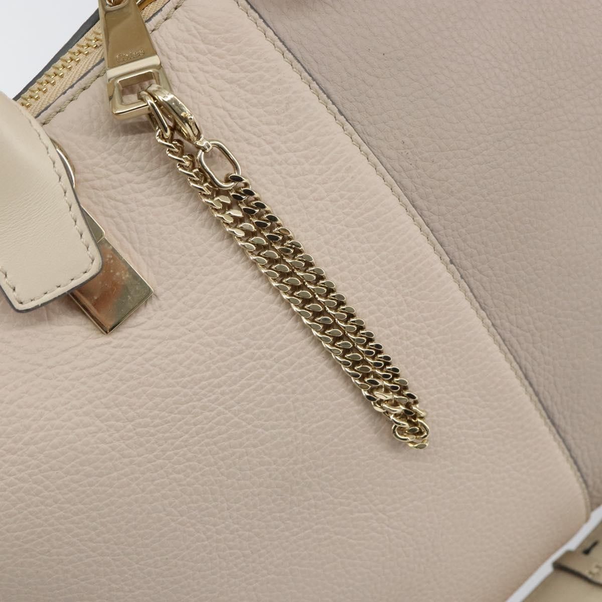Chloe Chloe Bicolor Baylee Satchel Leather Size ONE SIZE - 21 Thumbnail