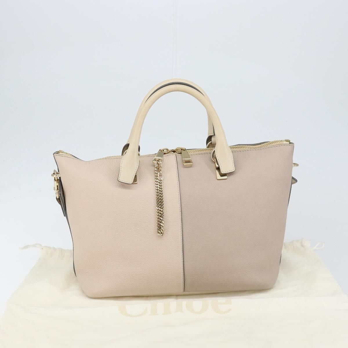 Chloe Chloe Bicolor Baylee Satchel Leather Size ONE SIZE - 14 Thumbnail