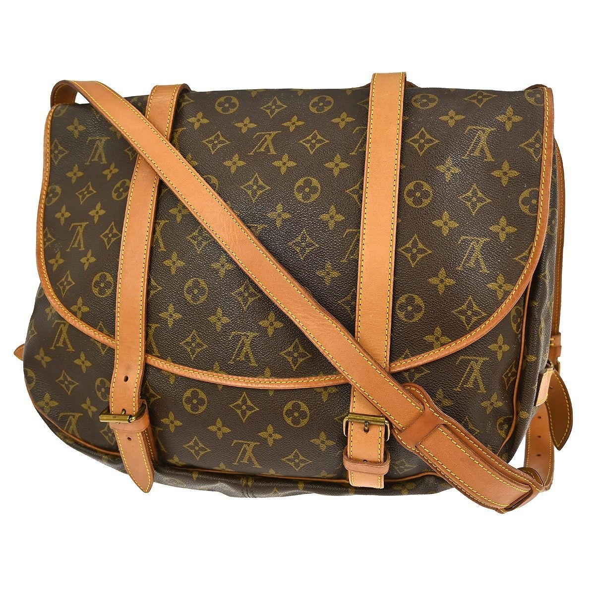 Louis Vuitton Louis Vuitton Saumur Handbag Monogram Canvas Size ONE SIZE - 2 Thumbnail