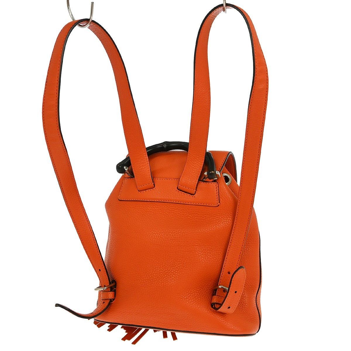 Gucci Gucci Bamboo Tassel Backpack Leather Size ONE SIZE - 2 Thumbnail