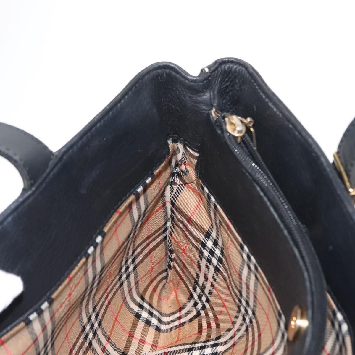 Burberry Burberry Vintage Handbag Leather Size ONE SIZE - 18 Thumbnail
