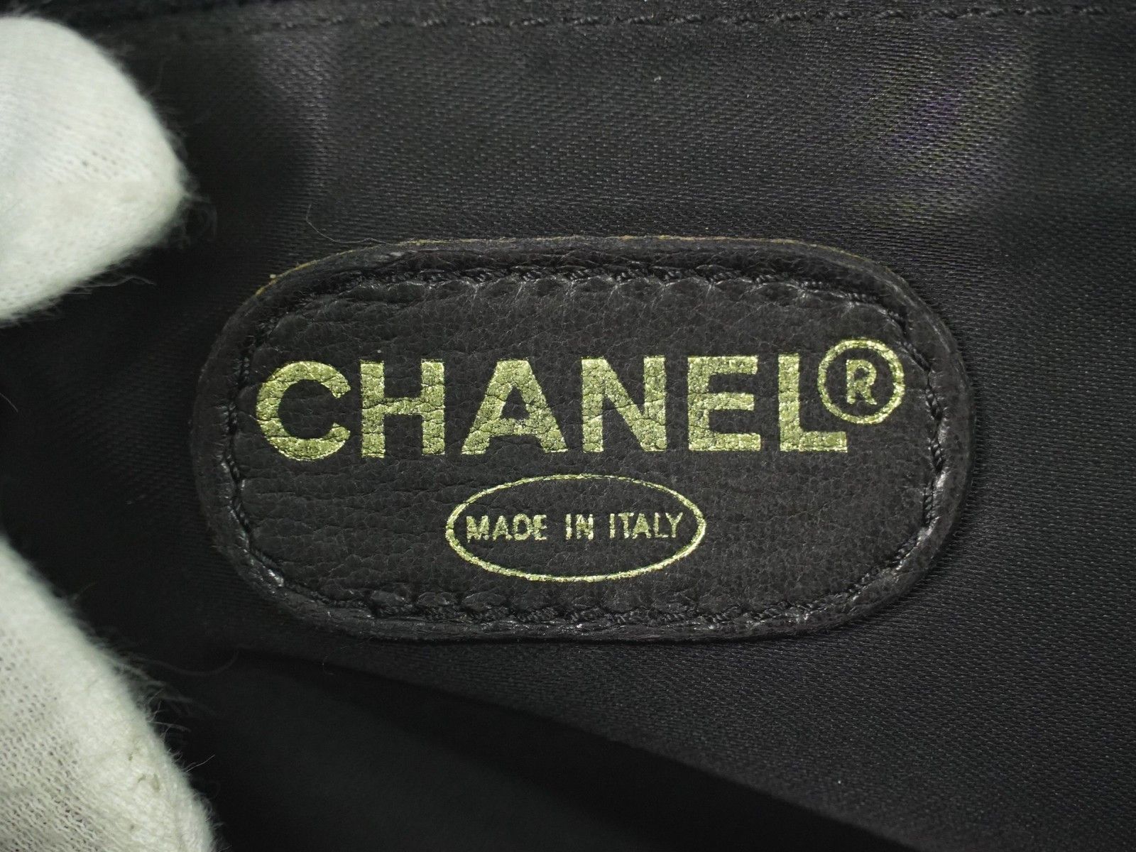Chanel Chanel Vintage Logo Chain Tote Caviar Size ONE SIZE - 5 Thumbnail