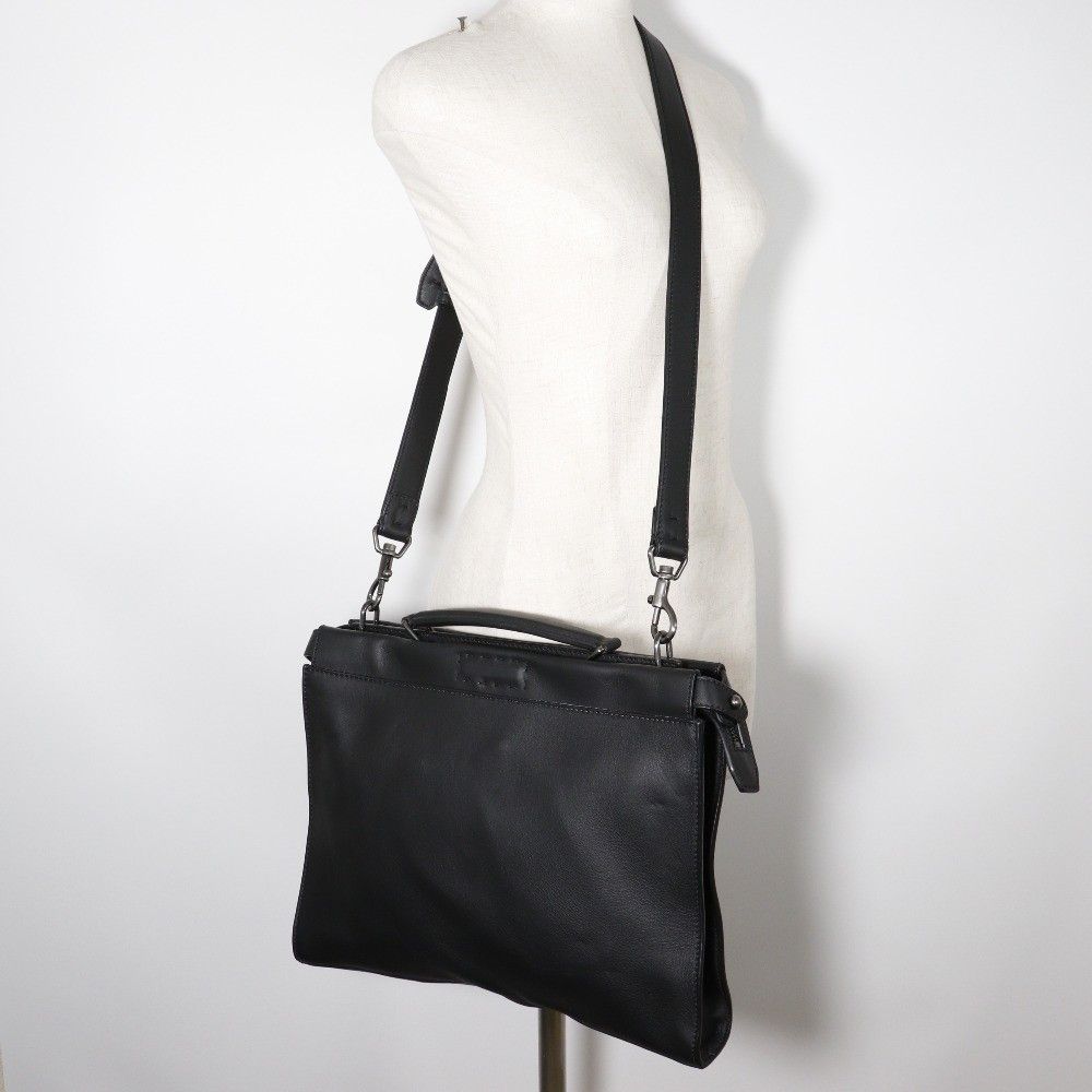 Fendi Fendi Peekaboo Iconic Fit Leather Size ONE SIZE - 8 Thumbnail