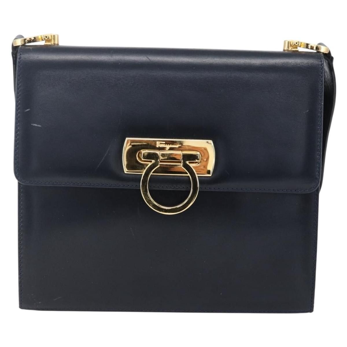 Salvatore Ferragamo Salvatore Ferragamo Gancini Leather Size ONE SIZE - 18 Thumbnail