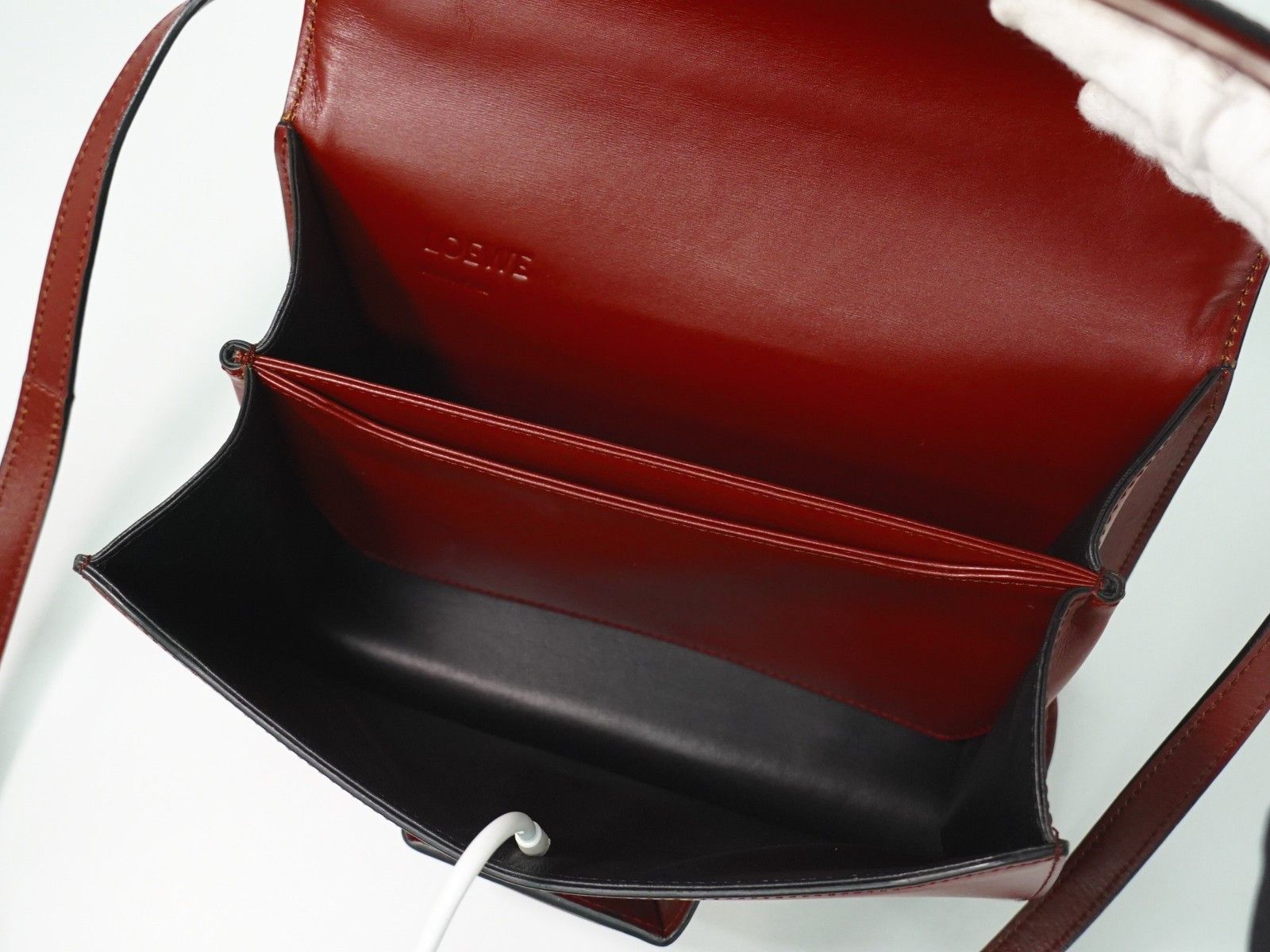 Loewe Loewe Barcelona Shoulder Bag Leather Size ONE SIZE - 4 Thumbnail