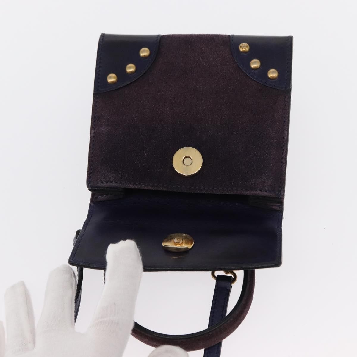 Celine Celine Handbag Suede Size ONE SIZE - 16 Thumbnail