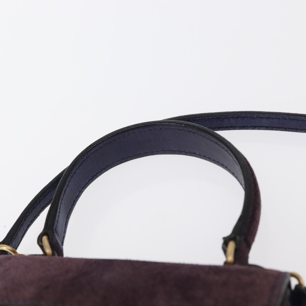 Celine Celine Handbag Suede Size ONE SIZE - 17 Thumbnail