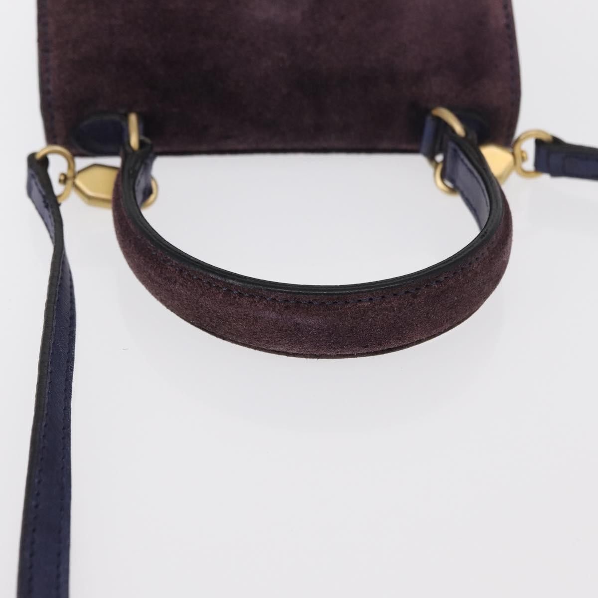 Celine Celine Handbag Suede Size ONE SIZE - 14 Thumbnail