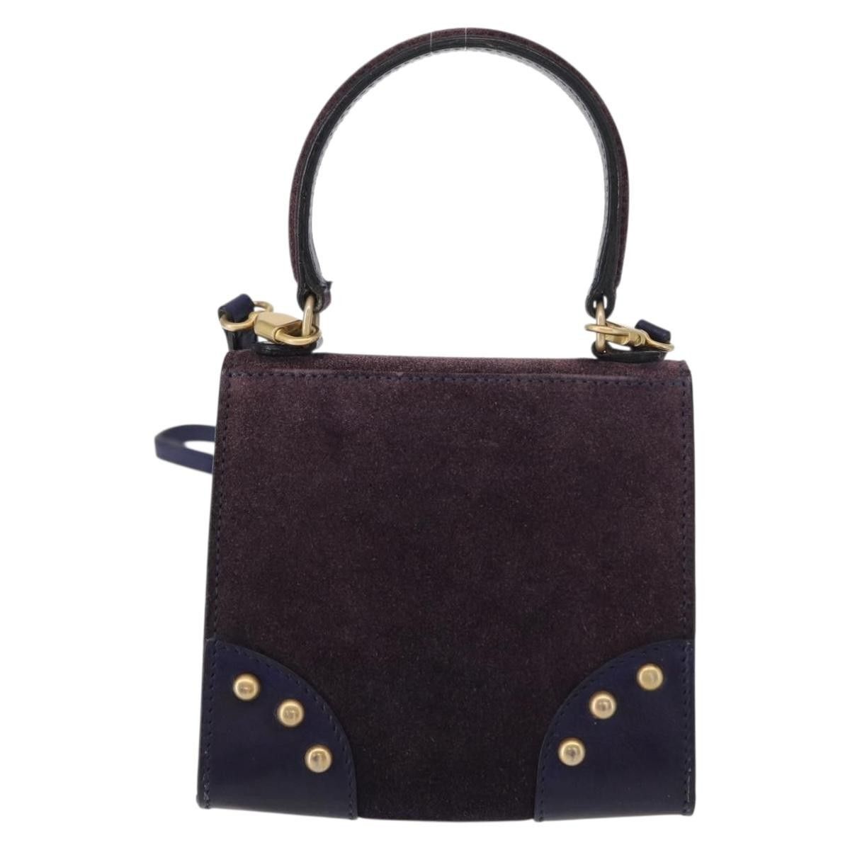 Celine Celine Handbag Suede Size ONE SIZE - 2 Thumbnail
