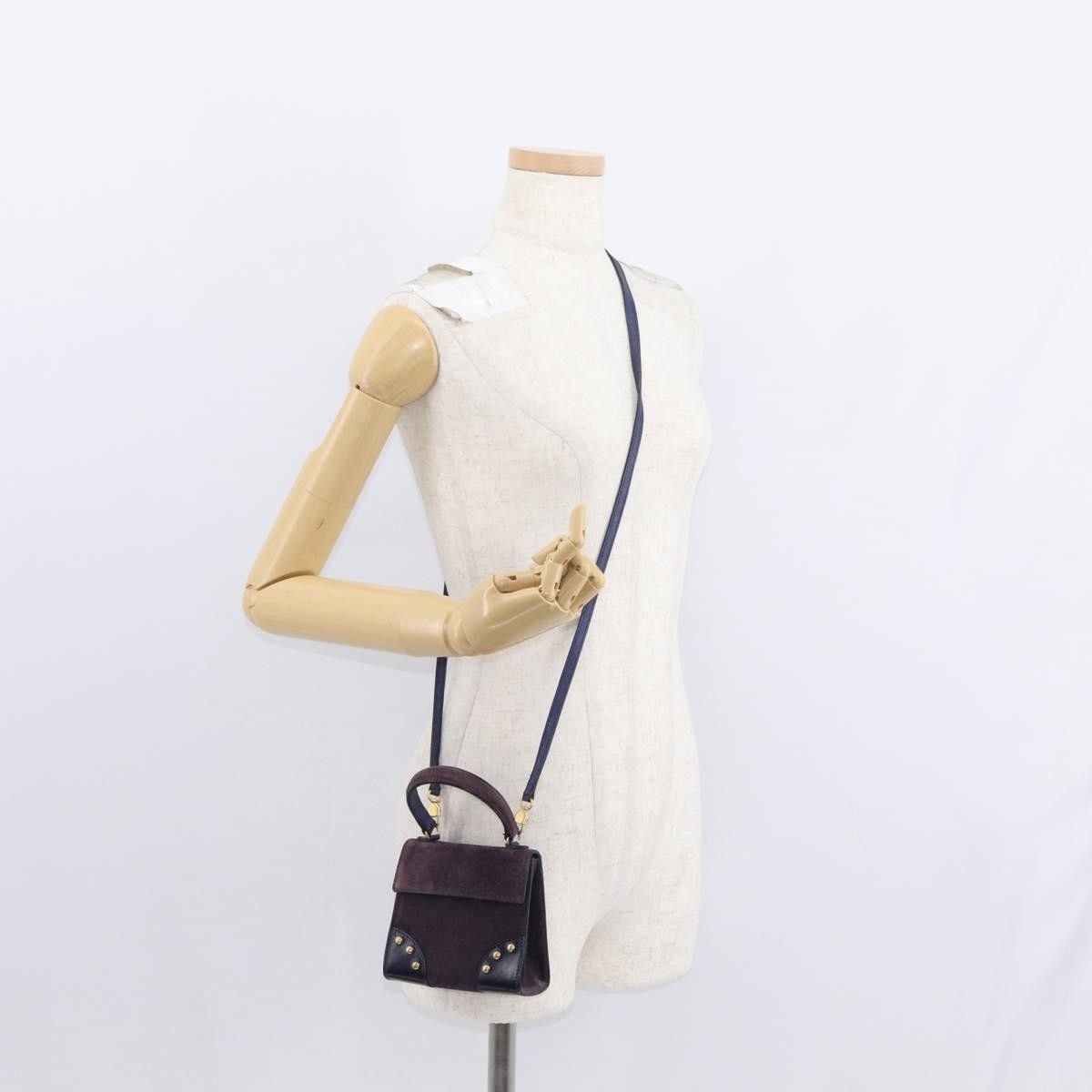 Celine Celine Handbag Suede Size ONE SIZE - 12 Thumbnail