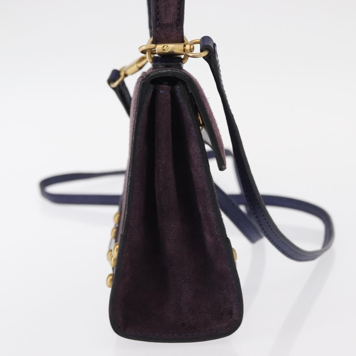 Celine Celine Handbag Suede Size ONE SIZE - 3 Thumbnail