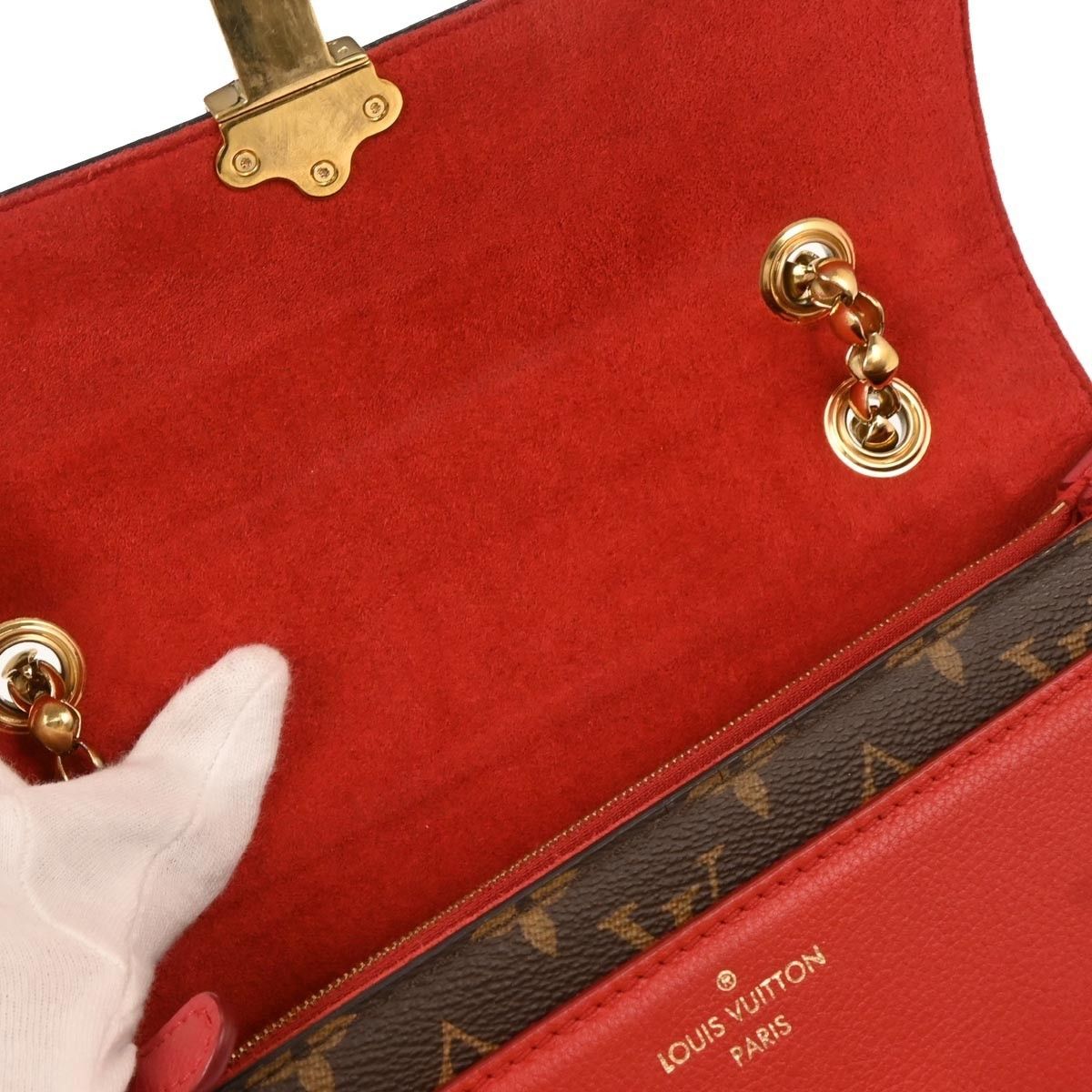 Louis Vuitton Louis Vuitton Victoire Handbag Monogram Canvas and Leather Size ONE SIZE - 10 Thumbnail