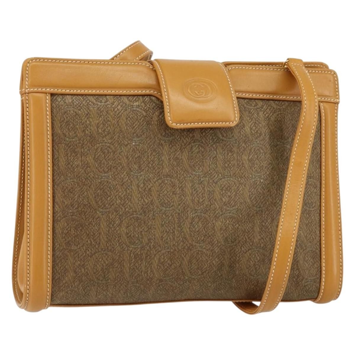 Gucci Gucci Vintage Shoulder Bag Canvas and Leather Size ONE SIZE - 17 Thumbnail