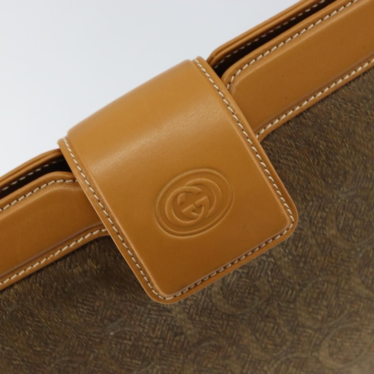 Gucci Gucci Vintage Shoulder Bag Canvas and Leather Size ONE SIZE - 18 Thumbnail