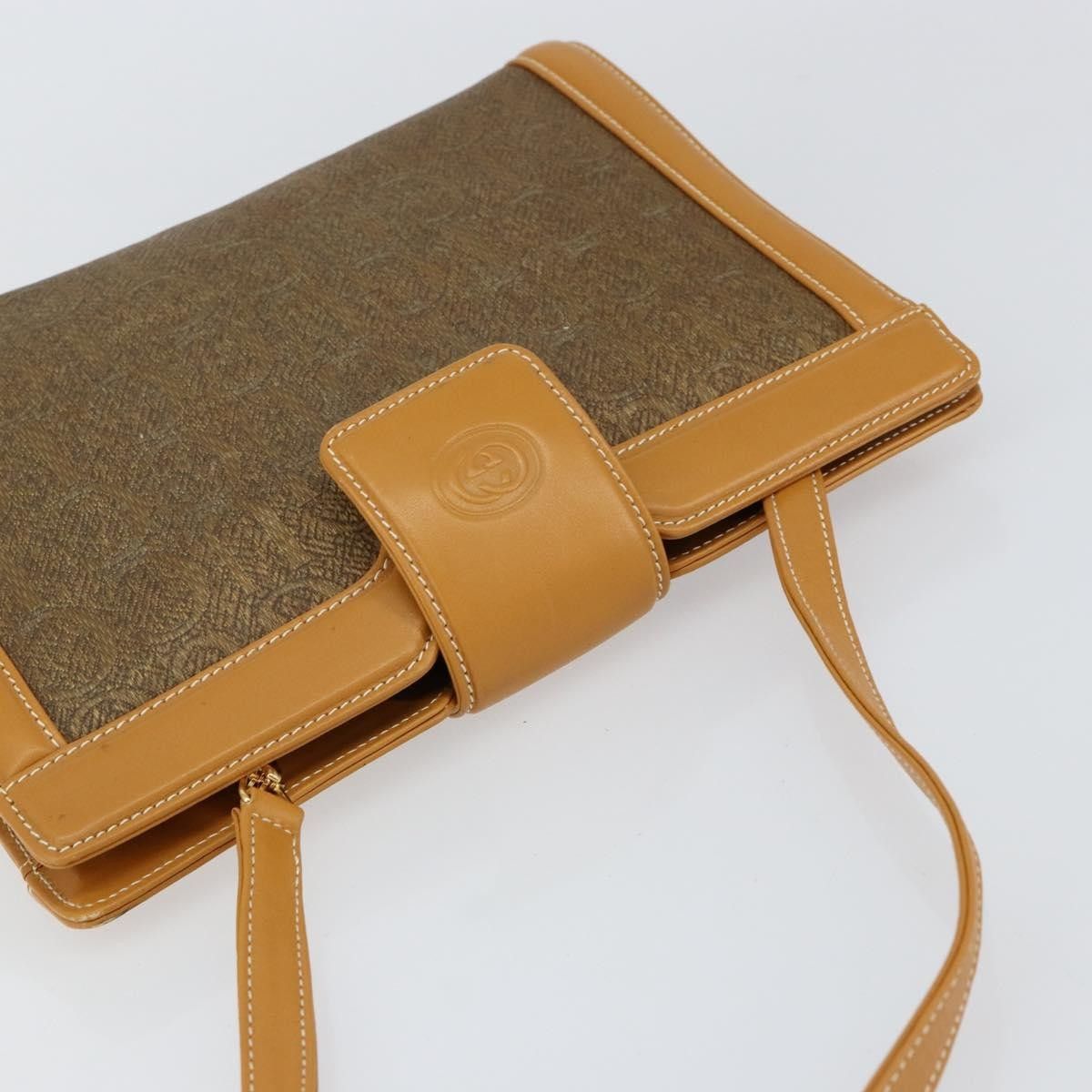 Gucci Gucci Vintage Shoulder Bag Canvas and Leather Size ONE SIZE - 14 Thumbnail