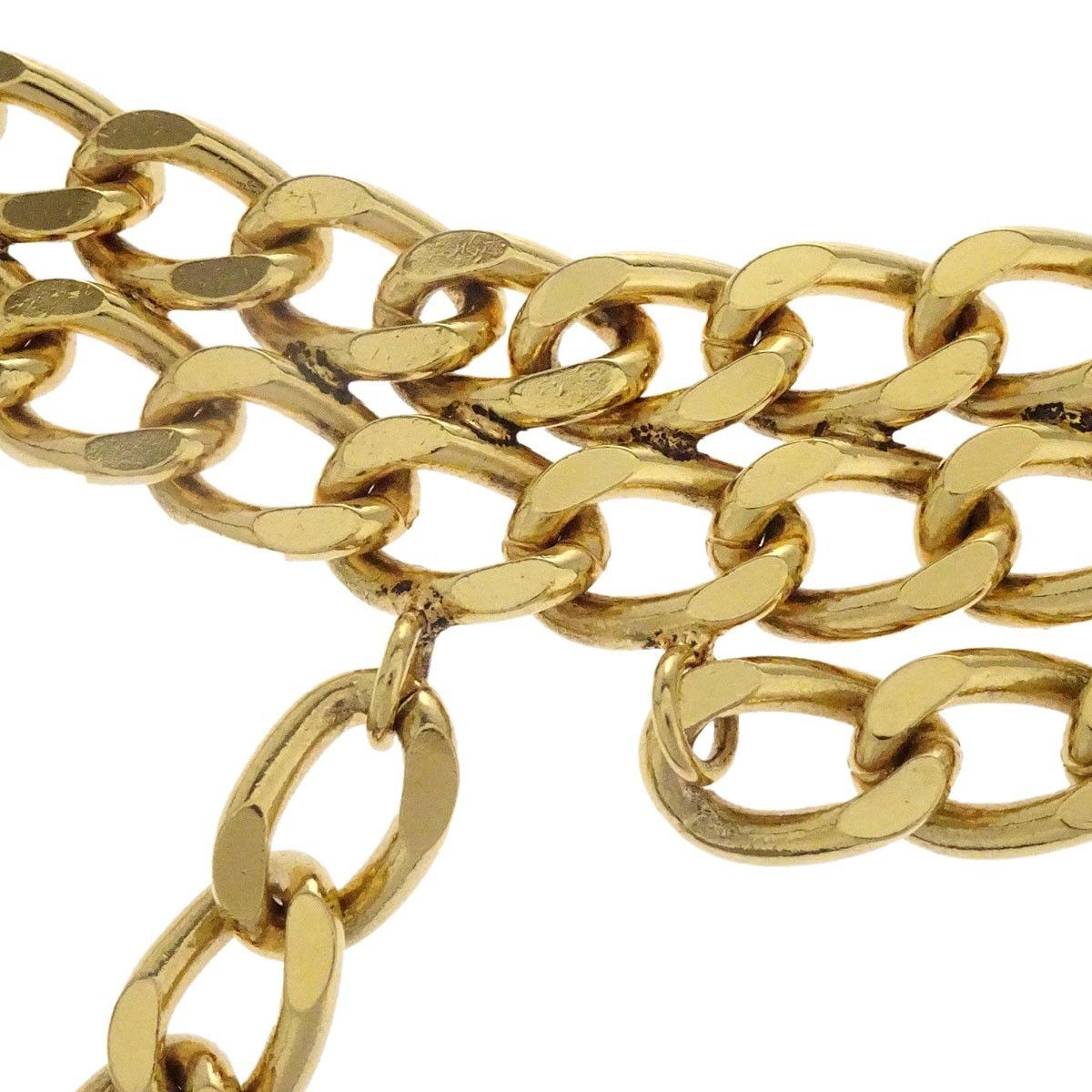 Chanel Chanel Vintage Perfume Bottle Charm Chain Belt Metal Size ONE SIZE - 3 Thumbnail