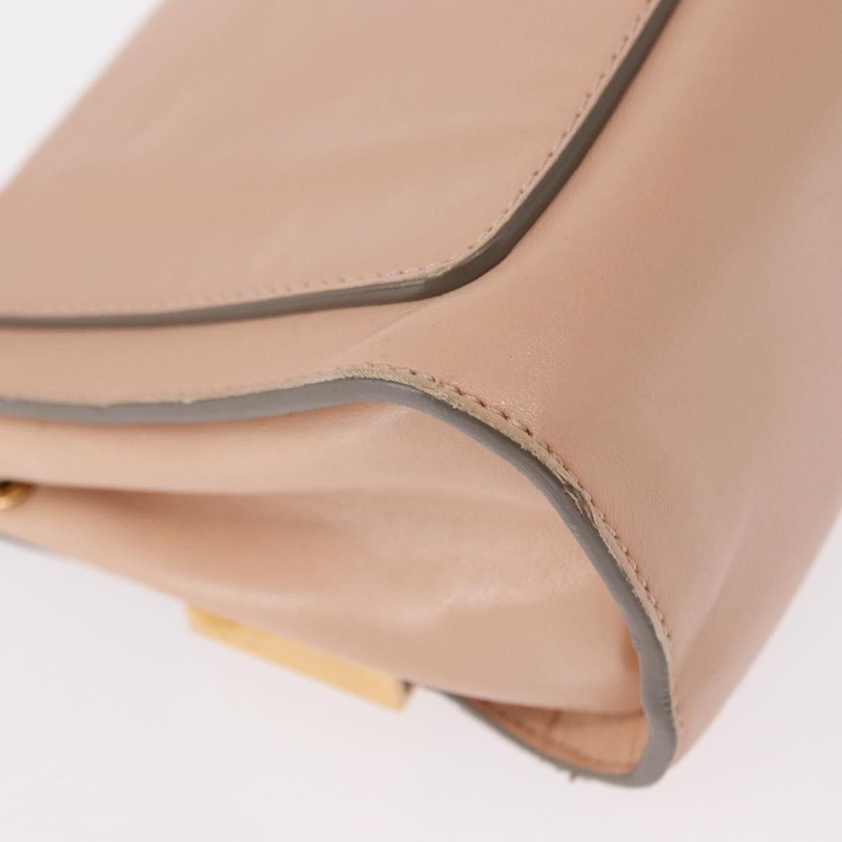 Chloe Chloe Elle Chain Clutch Leather Size ONE SIZE - 11 Thumbnail