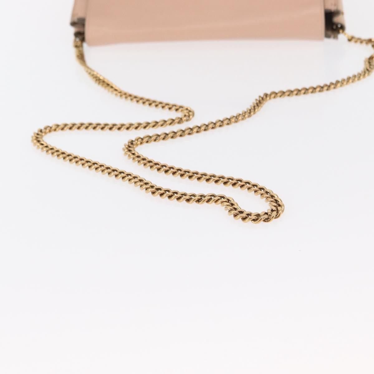 Chloe Chloe Elle Chain Clutch Leather Size ONE SIZE - 8 Thumbnail