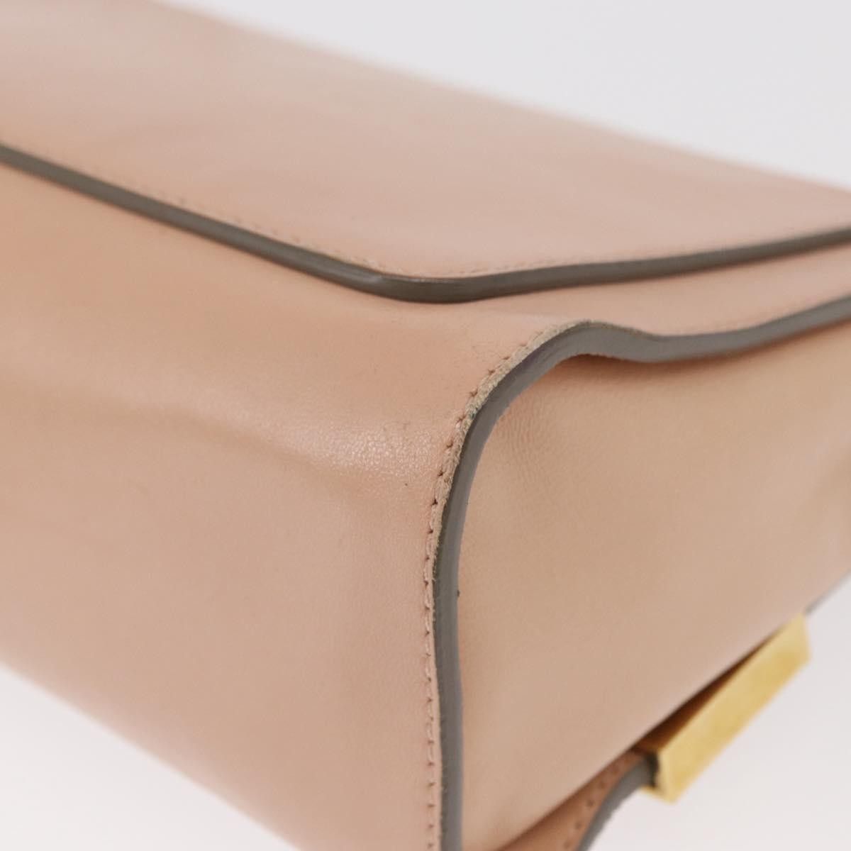 Chloe Chloe Elle Chain Clutch Leather Size ONE SIZE - 12 Thumbnail
