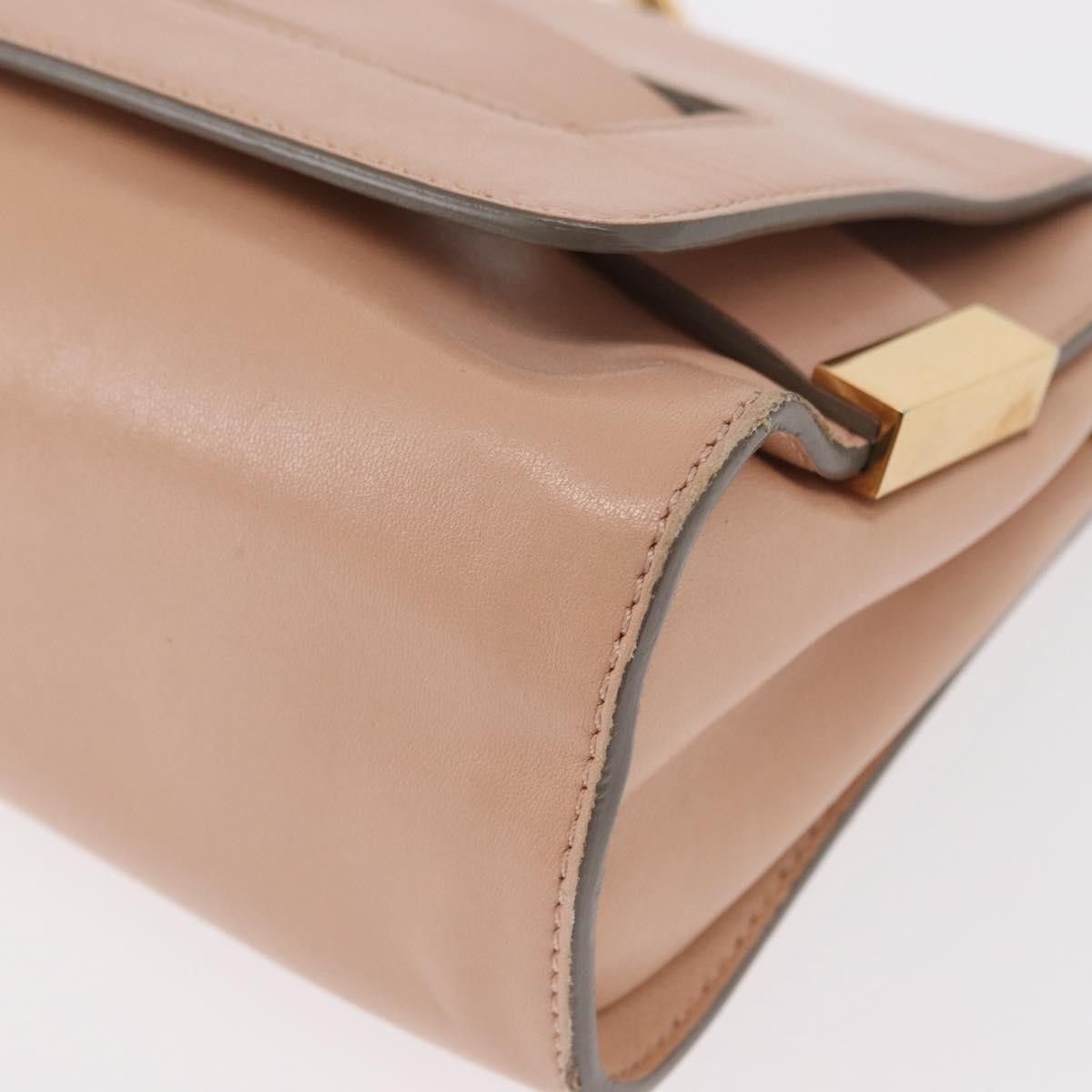 Chloe Chloe Elle Chain Clutch Leather Size ONE SIZE - 10 Thumbnail