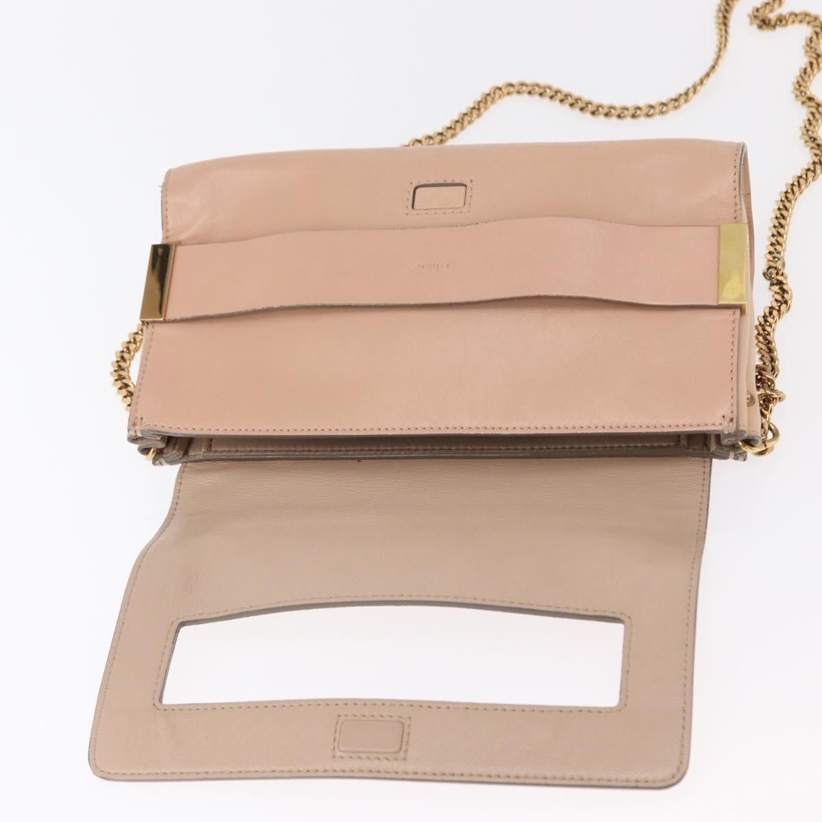 Chloe Chloe Elle Chain Clutch Leather Size ONE SIZE - 17 Thumbnail