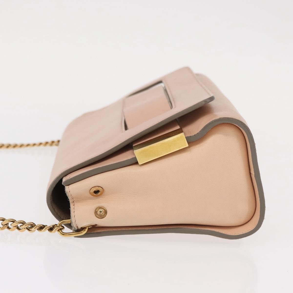 Chloe Chloe Elle Chain Clutch Leather Size ONE SIZE - 4 Thumbnail