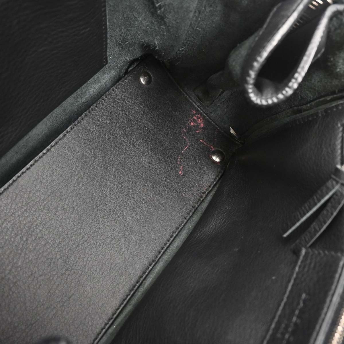 Balenciaga Balenciaga Papier A6 Classic Studs Bag Leather Size ONE SIZE - 3 Thumbnail