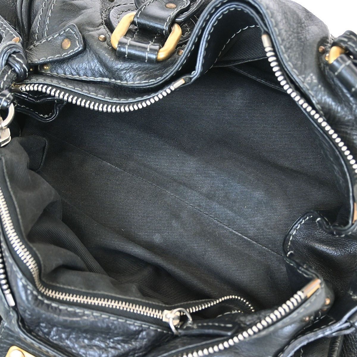 Chloe Chloe Paddington Lock Satchel Leather Size ONE SIZE - 3 Thumbnail