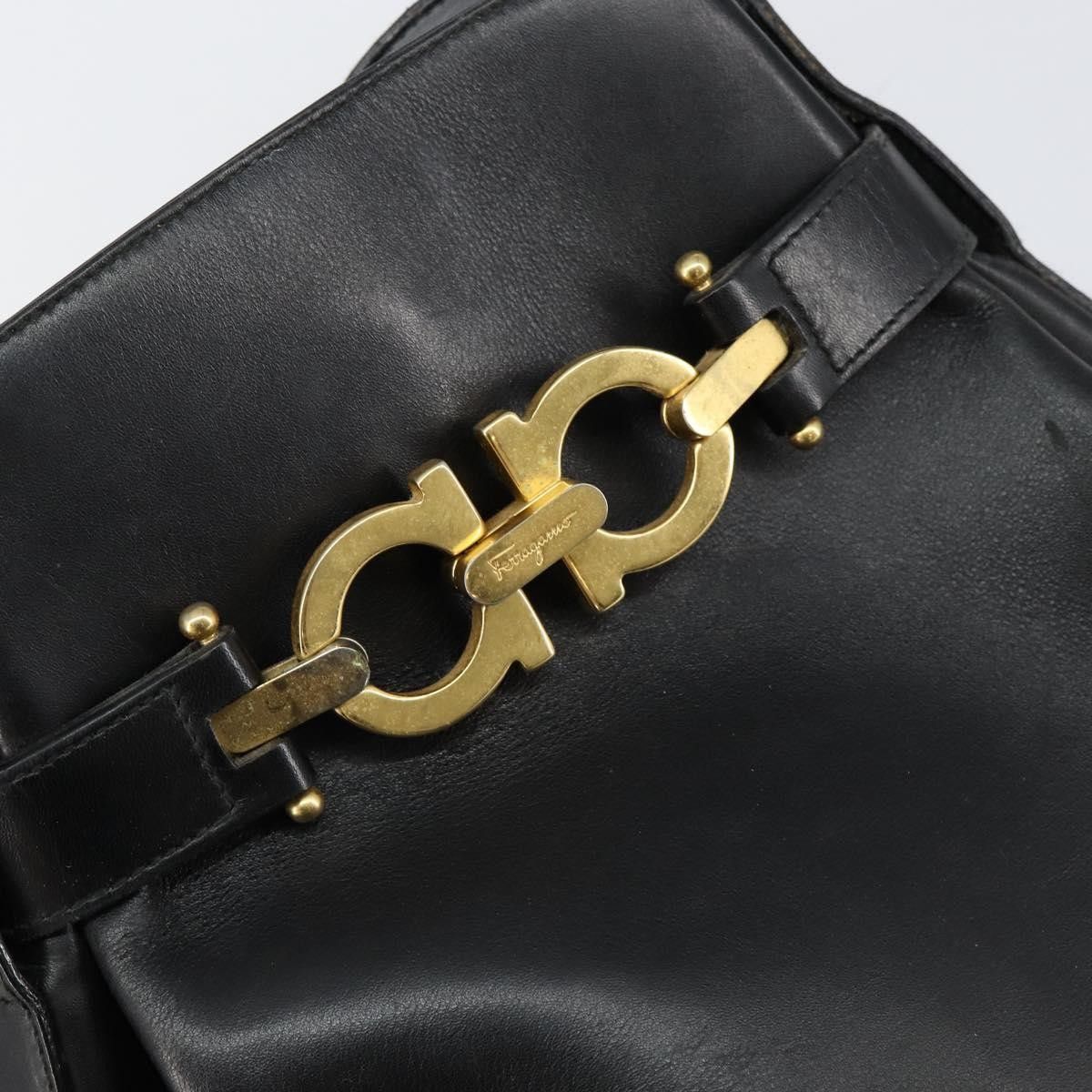 Salvatore Ferragamo Salvatore Ferragamo Gancini Shoulder Bag Leather Size ONE SIZE - 12 Thumbnail