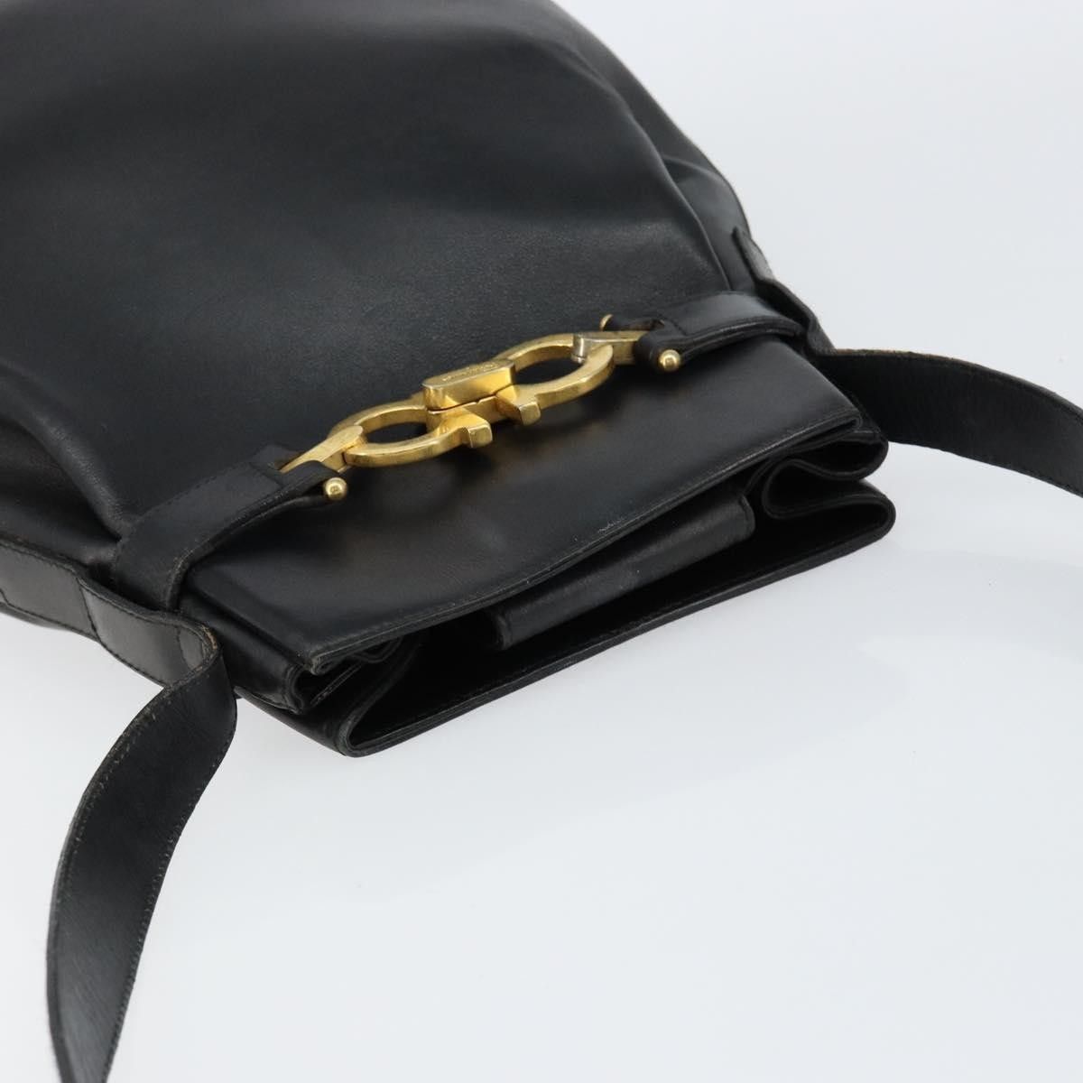 Salvatore Ferragamo Salvatore Ferragamo Gancini Shoulder Bag Leather Size ONE SIZE - 14 Thumbnail
