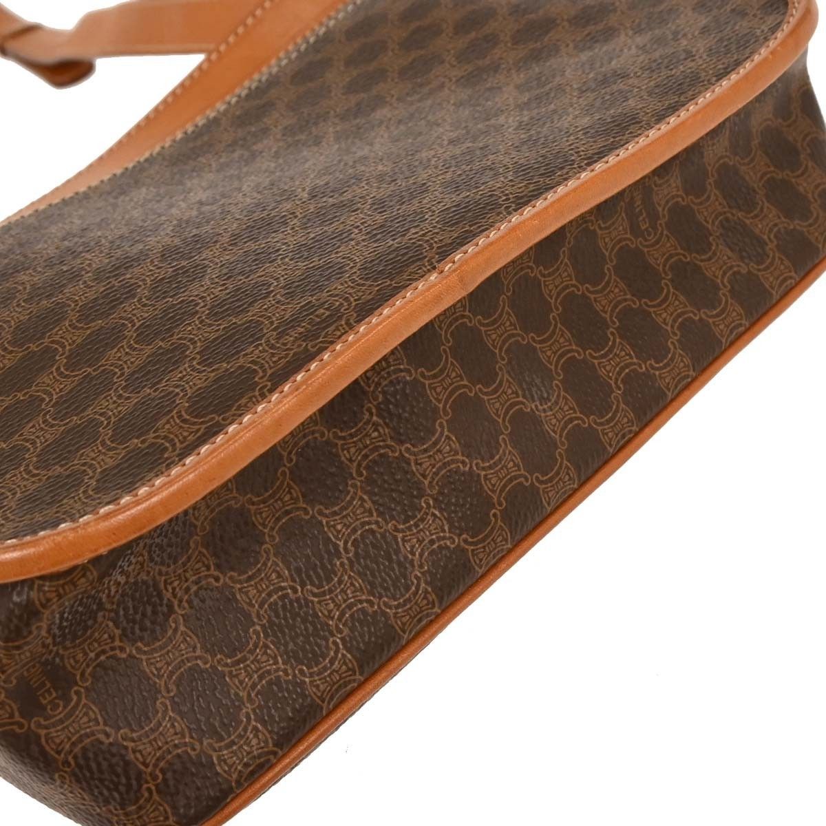 Celine Celine Vintage Flap Shoulder Bag Macadam Coated Canvas Size ONE SIZE - 8 Thumbnail