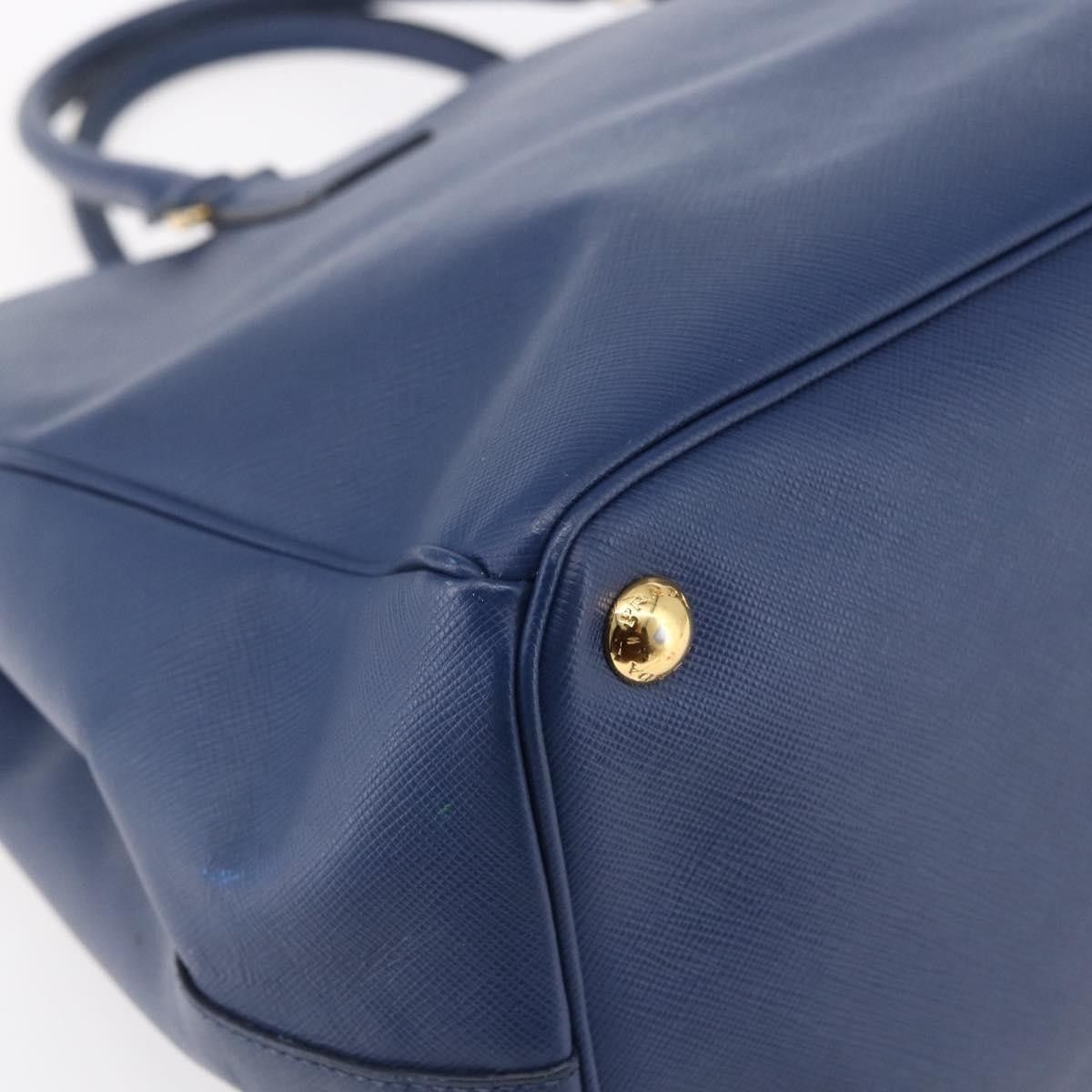 Prada Prada Galleria Double Zip Tote Saffiano Leather Size ONE SIZE - 10 Thumbnail