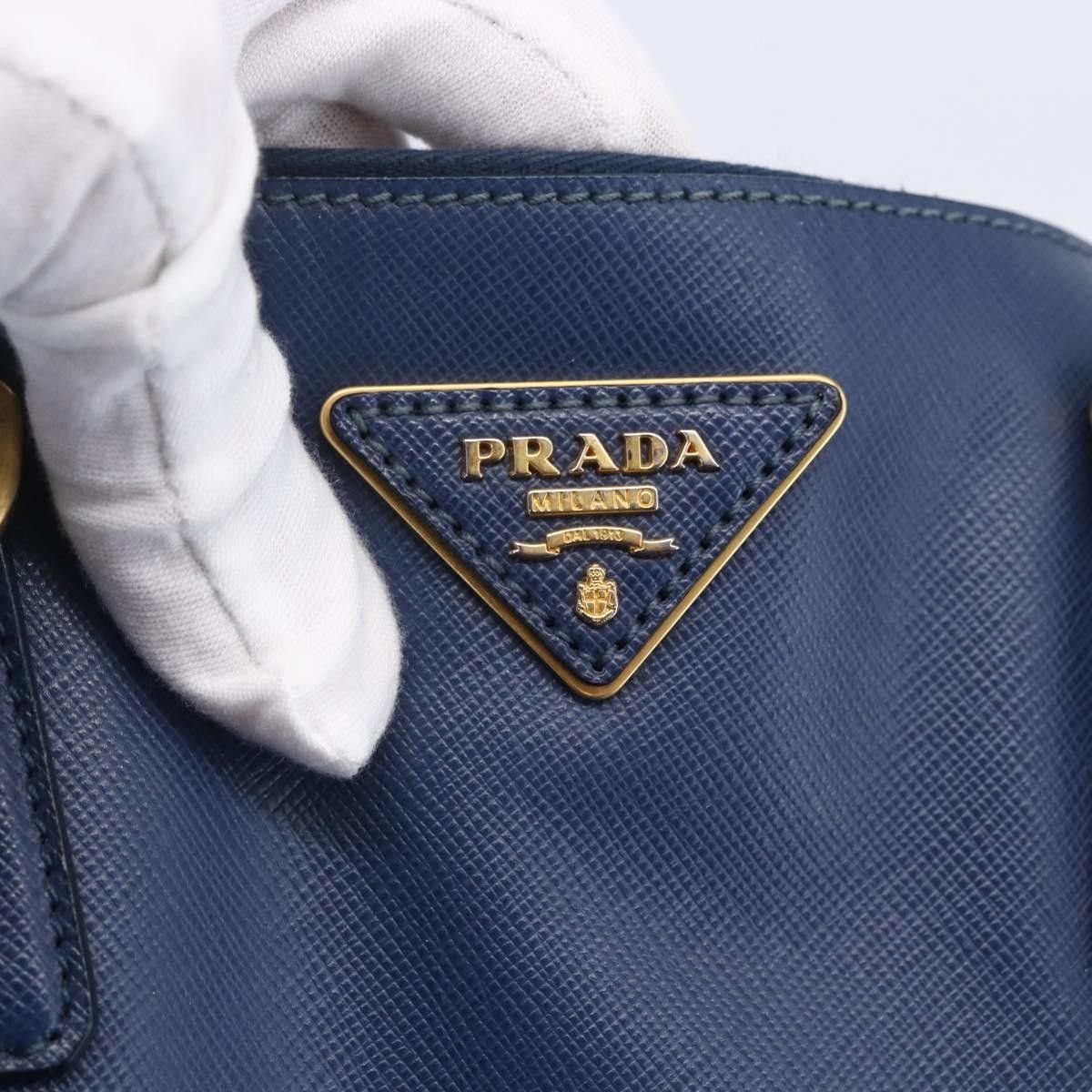 Prada Prada Galleria Double Zip Tote Saffiano Leather Size ONE SIZE - 19 Thumbnail