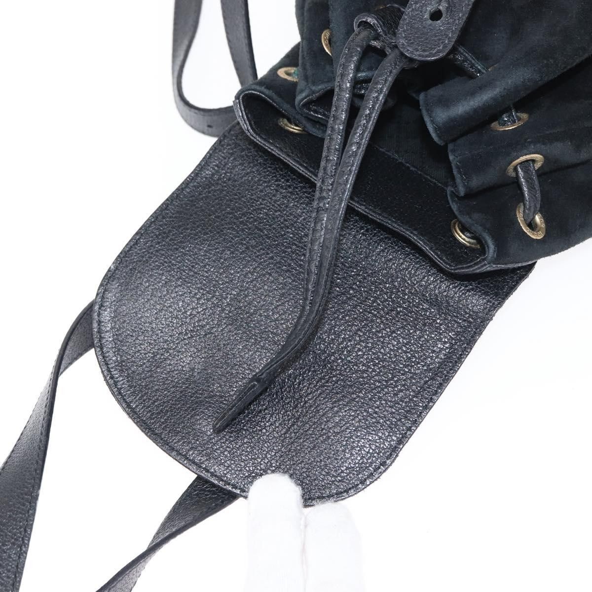 Gucci Gucci Vintage Bamboo Backpack Suede Size ONE SIZE - 23 Thumbnail
